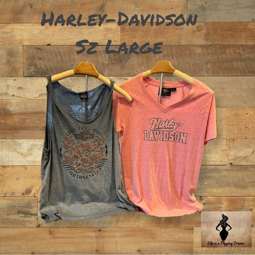 Harley-Davidson Sz Large Women’s Top Lot